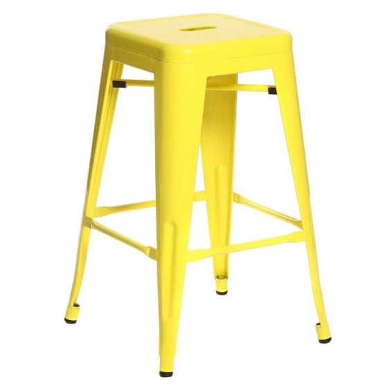 furnfurn tabouret de bar 66cm | Pauchard réplique Tabouret de style Tolix