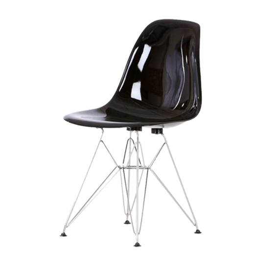 furnfurn Sedia da pranzo Fibra di vetro | Eames replica DS-rod