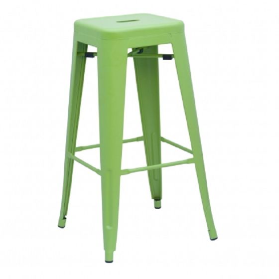 furnfurn tabouret de bar 77cm | Pauchard réplique Tabouret de style Tolix