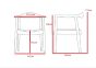 furnfurn silla de comedor | Wegner réplica kennedy chair