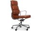 furnfurn Silla de oficina Cuero | Eames réplica EA219