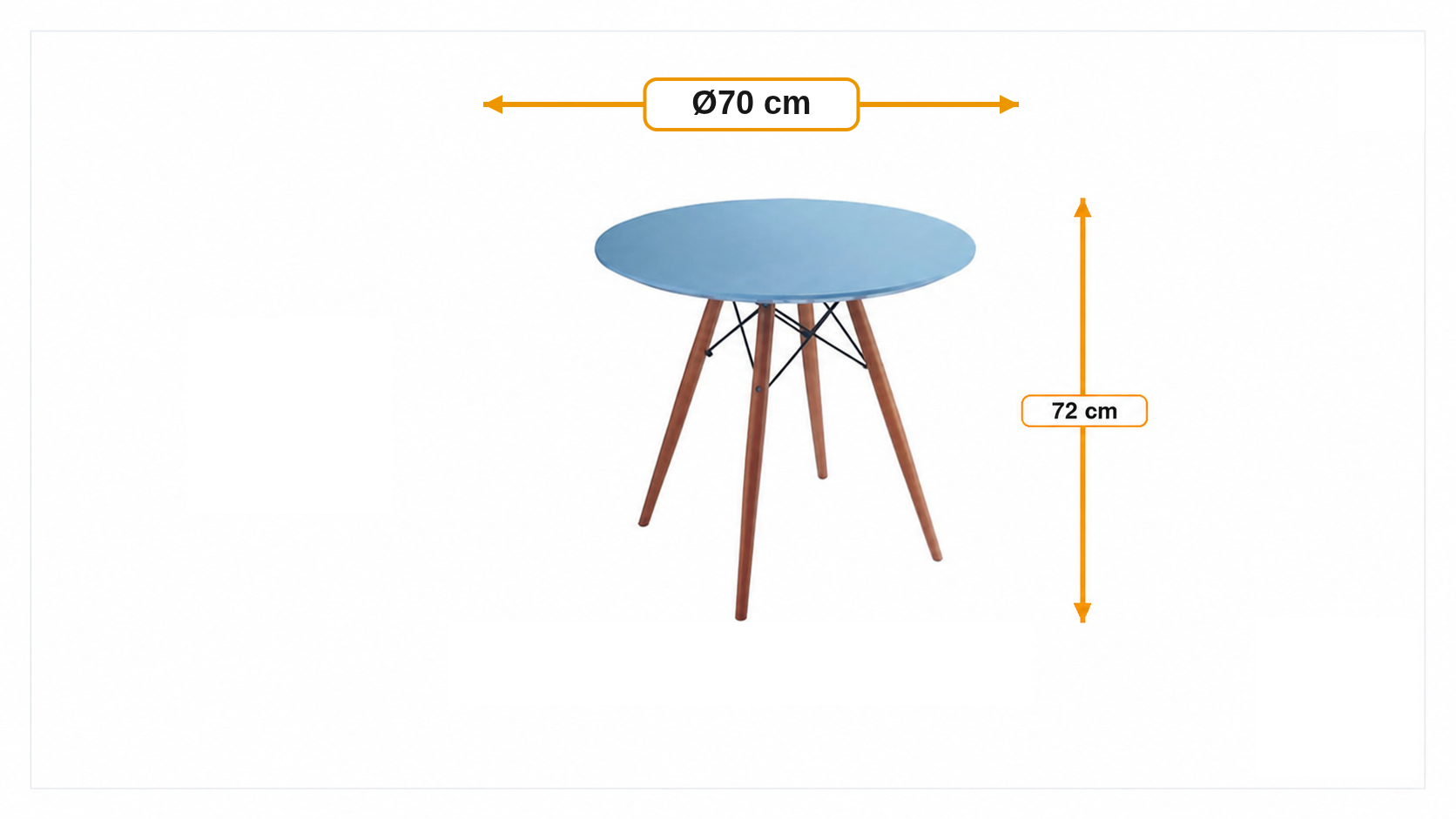 Product dimensions for Side table CTW | FurnFurn