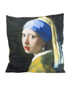 furnfurn fodera per cuscino ripieno escluso | Lanzfeld Vermeer-girl with the pearl multicolore
