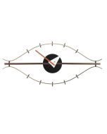 furnfurn Wanduhr | Nelson Replik Eye clock Mehrfarbig