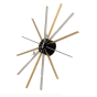 furnfurn Wanduhr | Nelson Replik Star clock Mehrfarbig