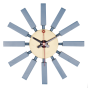 furnfurn Wanduhr | Nelson Replik Block clock
