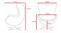 furnfurn Armlehnstühle Leder | Arne Jacobsen Replik Egg stuhl